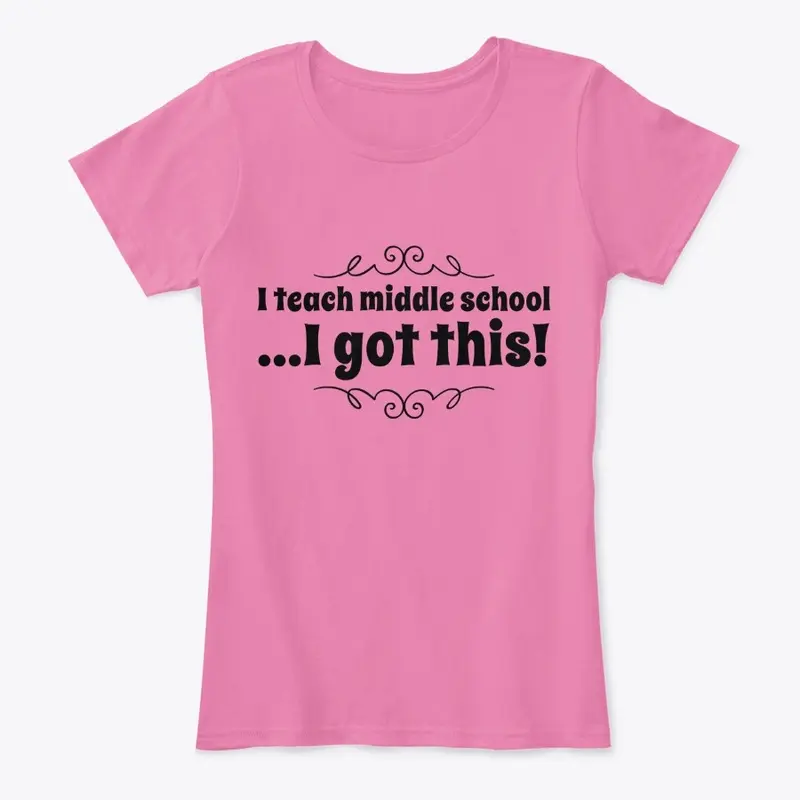 I teach middle school  ...I got this!